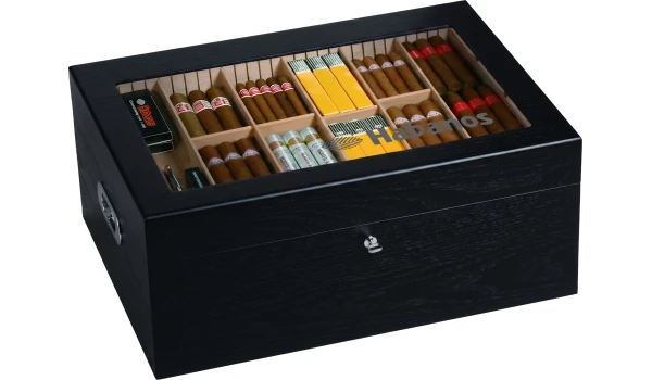 Habanos Gastronomi Humidor Silke Sort foto 6