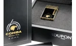 S.T. Dupont Ligne 2 Lighter Cohiba 60 sort og guld 016472N