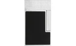 S.T. Dupont Ligne 2-lighter i palladium og mat sort C16602N