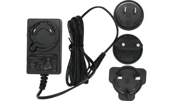 Reservedelssæt med strømadapter (USA, Storbritannien, EU) – til elektronisk luftfugter LV XL