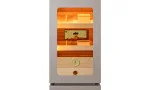 adorini Humidor Lumina Grande Deluxe lysegrå