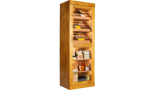 adorini Roma Elektronisk Cabinet Humidor Mahogany foto 5