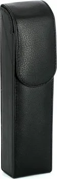 Dobbelt Cigar Holder Sort Læder